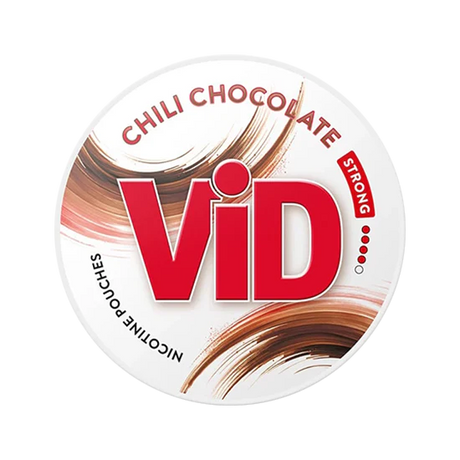 vid chili chocolate strong nicotine pouches