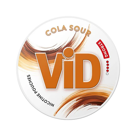 vid cola sour strong nicotine pouches