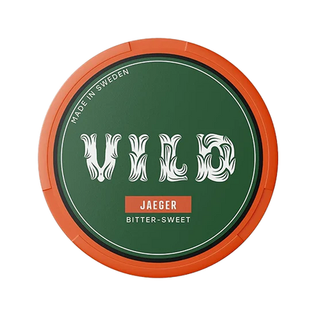 vild jaeger bitter sweet nicotine pouches