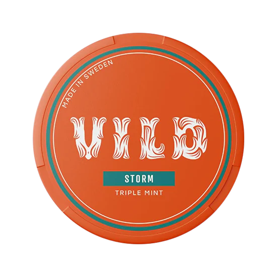 vild storm triple mint nicotine pouches