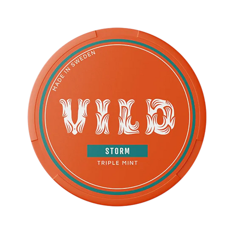 vild storm triple mint nicotine pouches