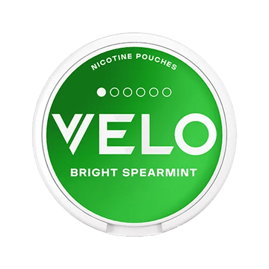 velo bright spearmint mini - 6 mg nicotine pouches