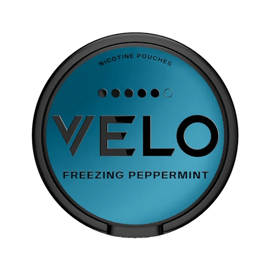 velo freezing peppermint ultra - 14 mg nicotine pouches