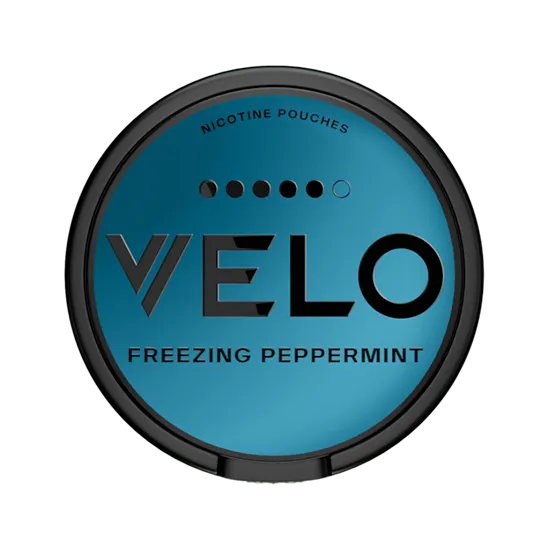 velo freezing peppermint ultra - 14 mg nicotine pouches