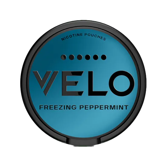 velo freezing peppermint max - 17 mg nicotine pouches