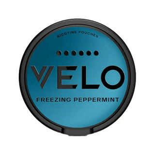 velo freezing peppermint max - 17 mg nicotine pouches