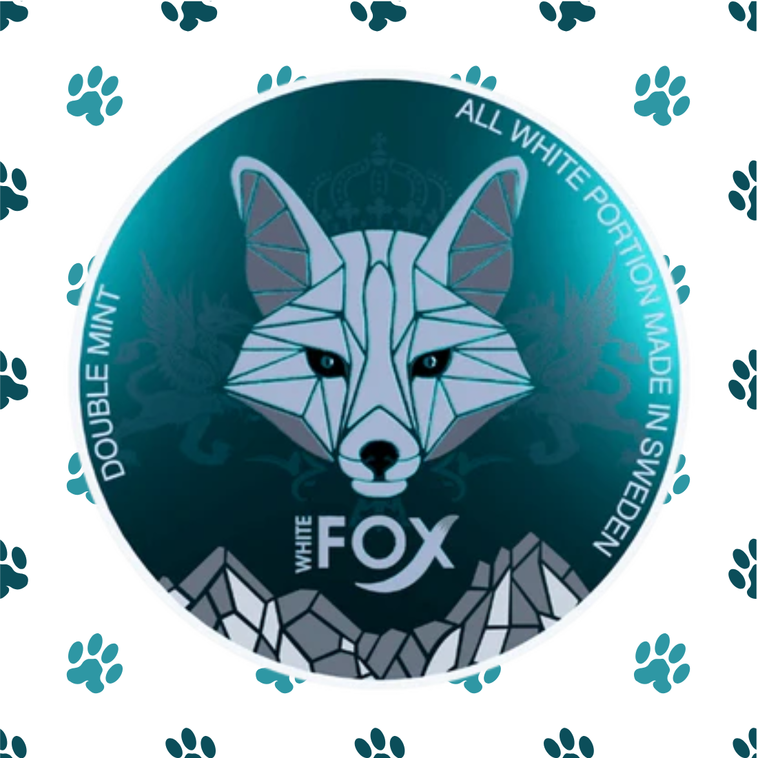 WHITE FOX Double Mint - 12mg