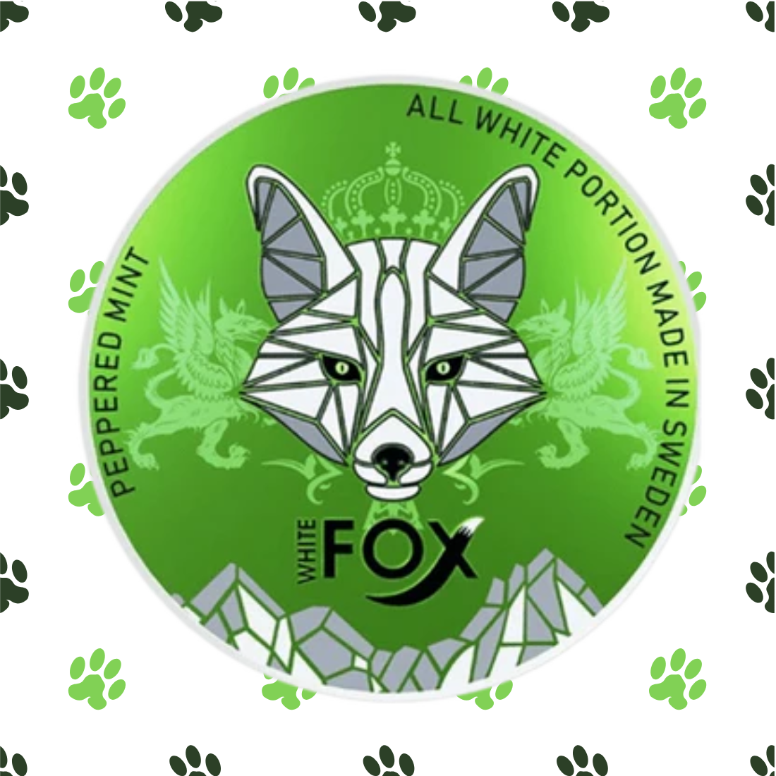 WHITE FOX Peppered Mint - 12mg