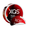 XQS Black Cherry - 8mg slim nicotine pouch can with black cherry flavour