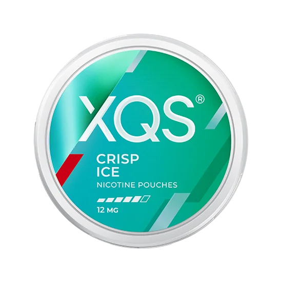 XQS Fros Crisp Ice - 12mg slim nicotine pouch can with crisp ice flavour
