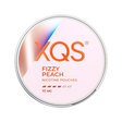 XQS Fizzy Peach - 10mg slim nicotine pouch can with fizzy, peach flavour