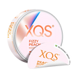 XQS Fizzy Peach - 8mg slim nicotine pouch can with fizzy, peach flavour