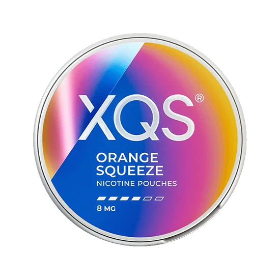 XQS Orange Squeeze - 8mg Orange slim nicotine pouches