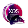 XQS Raspberry Blackcurrant - 8mg slim nicotine pouch can with raspberry, blackcurrant flavour