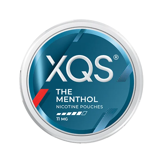 XQS The Menthol - 11mg slim nicotine pouch can with menthol flavour
