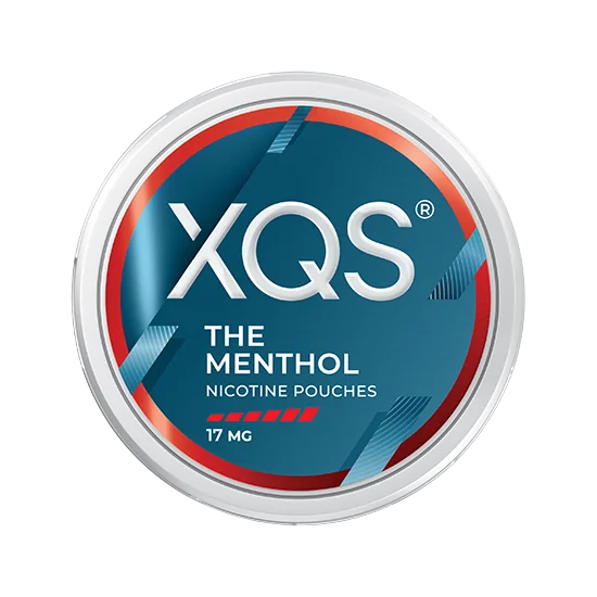 XQS The Menthol - 17mg slim nicotine pouch can with menthol flavour