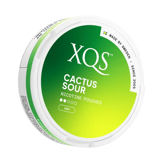 XQS Cactus sour light 4mg nicotine pouches