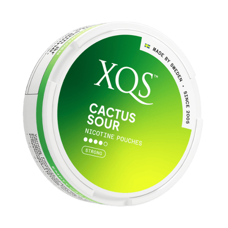 xqs cactus sour - 8mg (strong) nicotine pouches