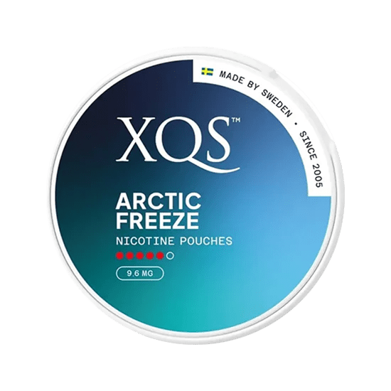 xqs arctic freeze strong nicotine pouch  