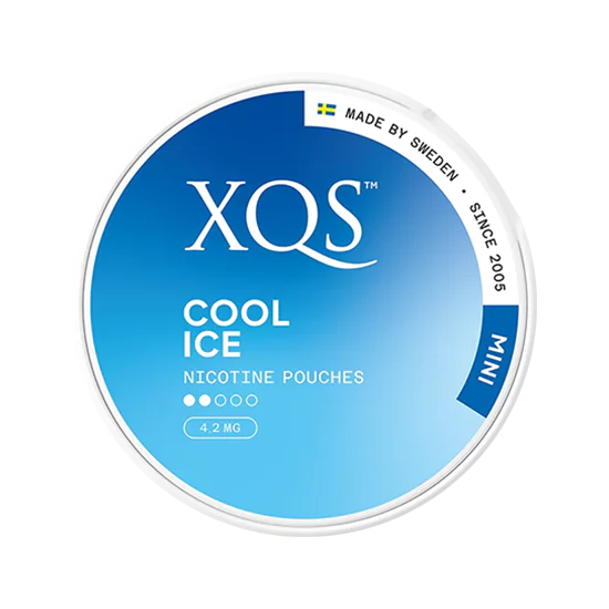 xqs cool ice mini nicotine pouches