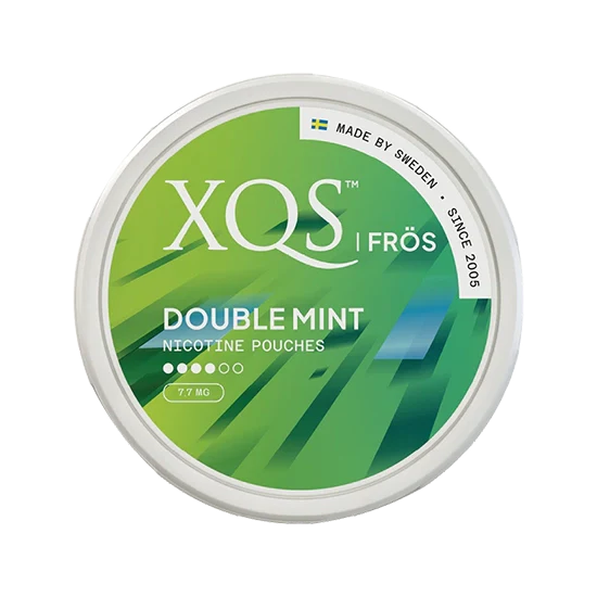 XQS Frös Double Mint - 7.7mg nicotine pouches
