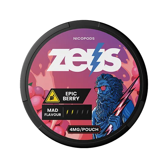 zeus epic berry 8mg nicotine pouch  