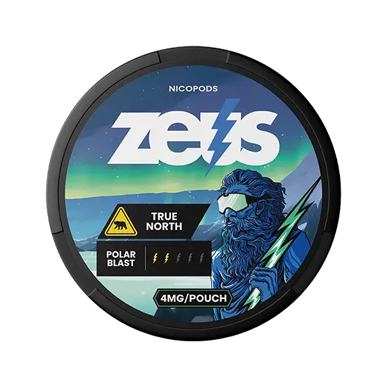 zeus true north 8mg nicotine pouch  