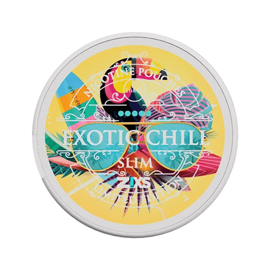 zixs exotic chili strong nicotine pouches