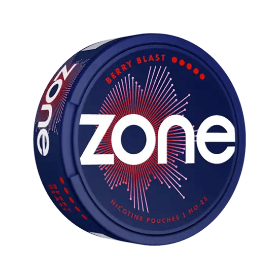 zone no. 25 berry blast nicotine pouches  