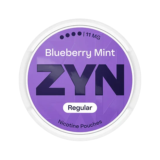 ZYN Blueberry Mint - 11mg Blueberry, Mint slim pouches