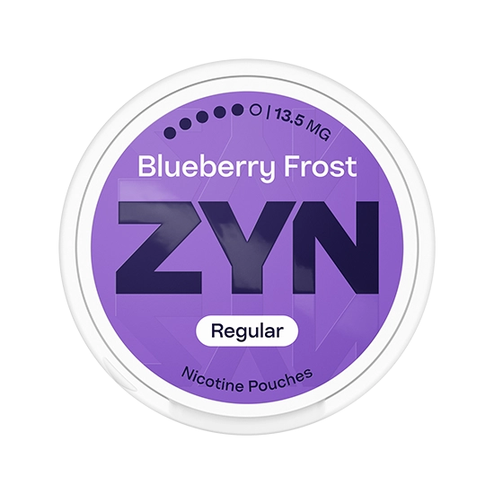 ZYN Blueberry Frost - 13.5mg Blueberry, Mint slim pouches