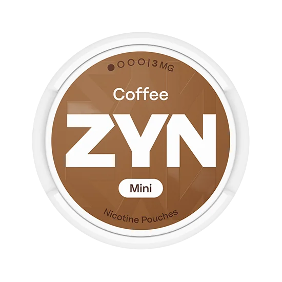 ZYN Coffee Mini 3mg coffee mini nicotine pouches