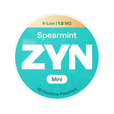 ZYN Spearmint Mini - 1.5mg (10 Pouches) Spearmint mini pouches