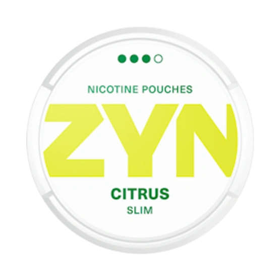 zyn citrus slim - 9mg nicotine pouches