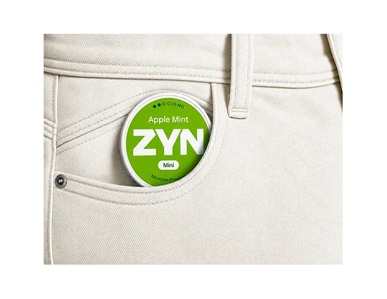 zyn apple mint mini - 6mg nicotine pouches