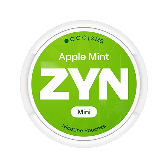 zyn apple mint mini - 3mg nicotine pouches