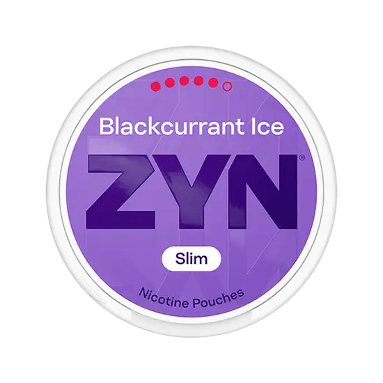 zyn blackcurrant ice s5 nicotine pouches  