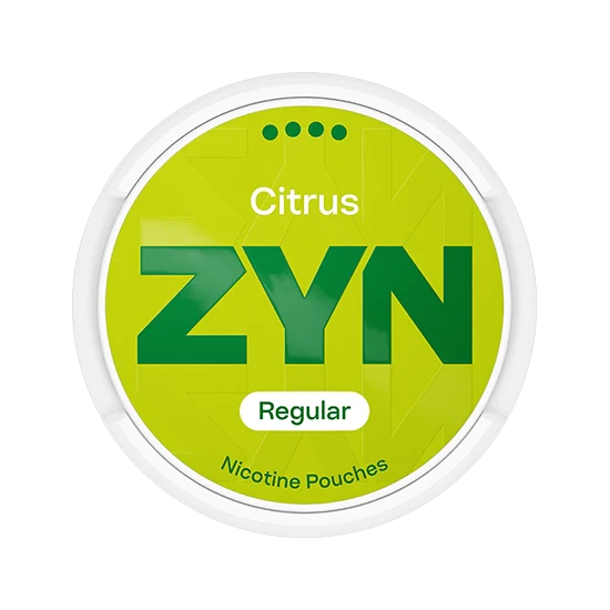 ZYN Citrus - 11mg - citrus flavour, all-white nicotine pouch by PMI