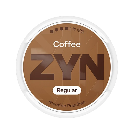 ZYN Coffee - 11mg - coffee flavour, all-white nicotine pouch by PMI