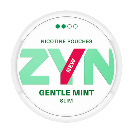 zyn gentle mint slim - 6.5mg nicotine pouches