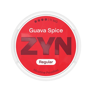 ZYN Guava Spice - 11mg - frosty, cool, mellow guava flavour, all-white nicotine pouch by PMI