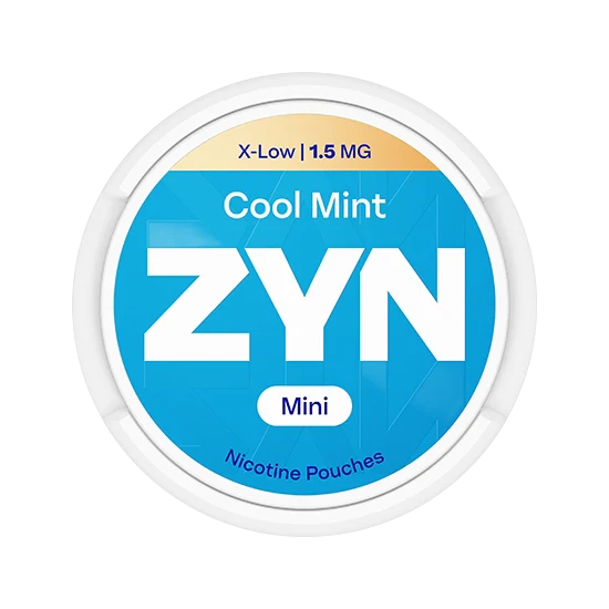 ZYN Cool Mint Mini - 1.5mg - mint flavour, all-white nicotine pouch by PMI