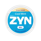 ZYN Cool Mint Mini - 1.5mg - mint flavour, all-white nicotine pouch by PMI