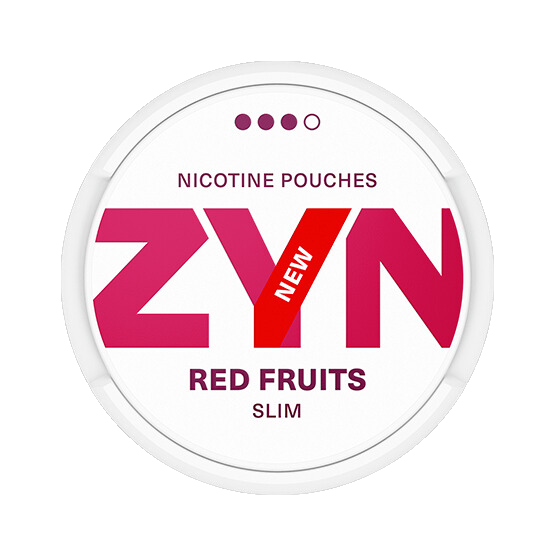 zyn red fruits - 9mg nicotine pouches