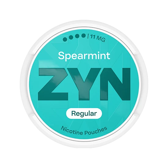 ZYN Spearmint - 11mg - spearmint flavour, all-white nicotine pouch by PMI