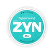 ZYN Spearmint Mini - 6mg - intense, mellow, smooth spearmint flavour, all-white nicotine pouch by PMI