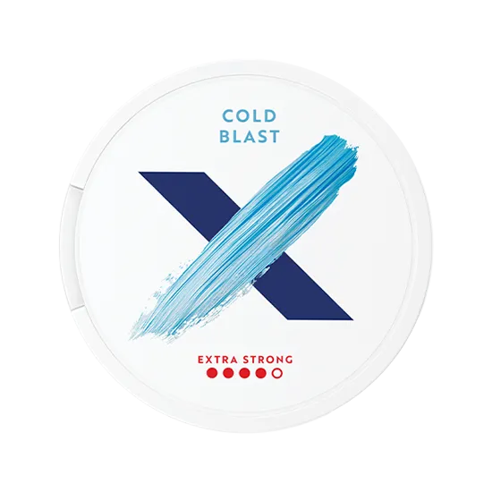 zone x cold blast extra strong nicotine pouch  