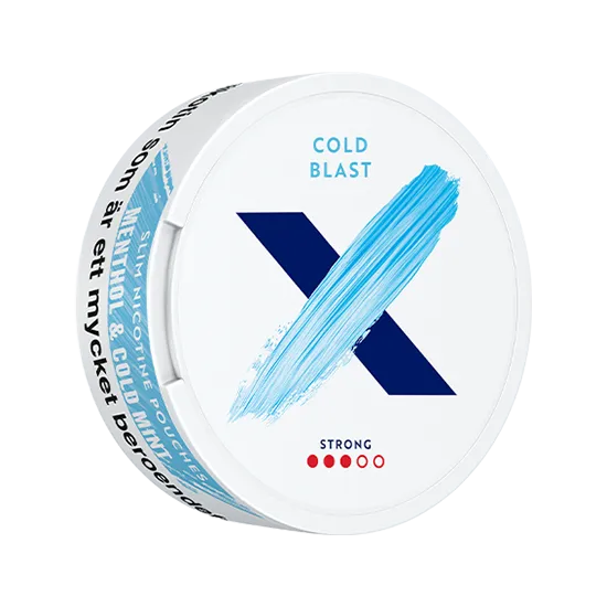 zone x cold blast strong nicotine pouch  