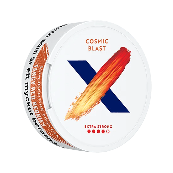 zone x cosmic blast extra strong nicotine pouch  