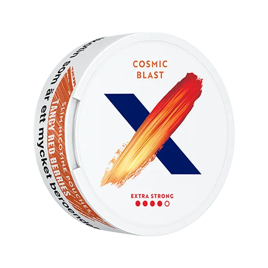 zone x cosmic blast extra strong nicotine pouch  